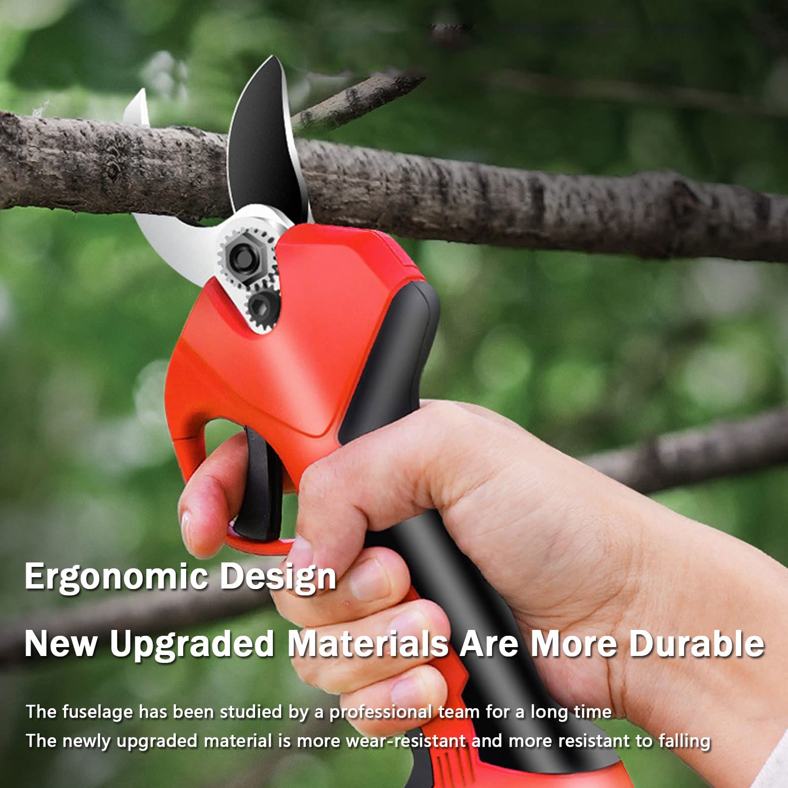 Amazon.co.jp: プロフェッショナルコードレス電動剪定ばさみ、28mm切断